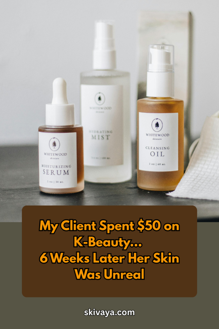 My Client Spent $50 on K-Beauty… 6 Weeks Later Her Skin Was Unreal